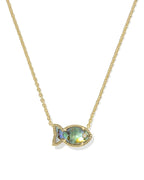 KS Parker Fish Short Pendant Necklace