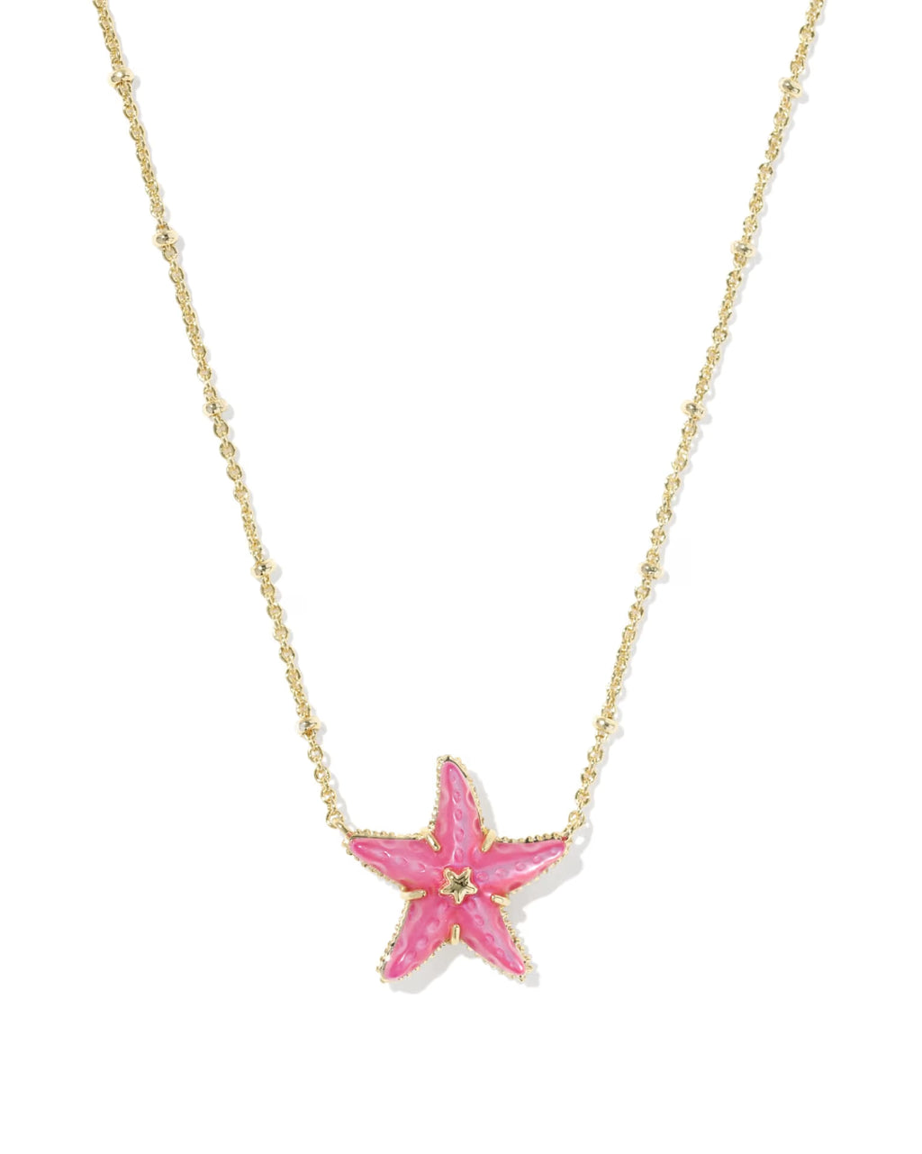 KS Parker Starfish Short Pendant Necklace