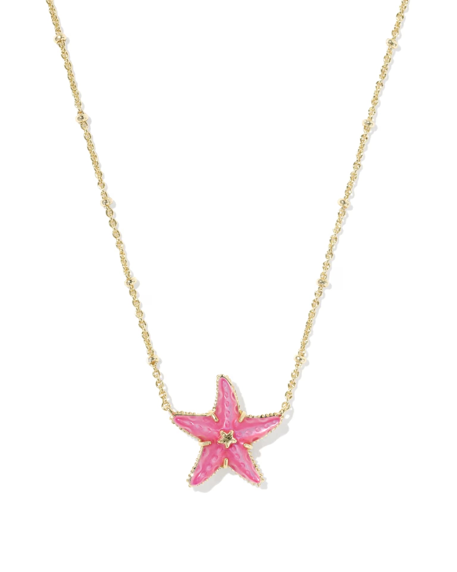 KS Parker Starfish Short Pendant Necklace