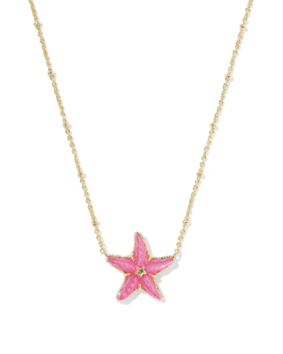 KS Parker Starfish Short Pendant Necklace