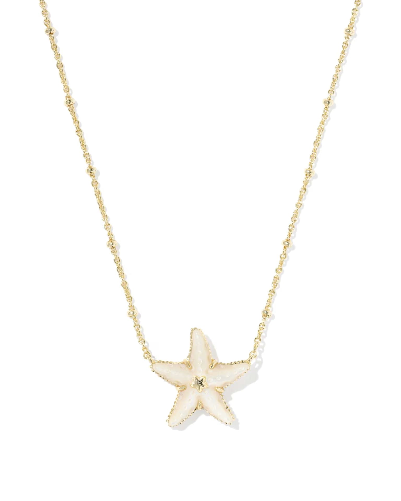 KS Parker Starfish Short Pendant Necklace