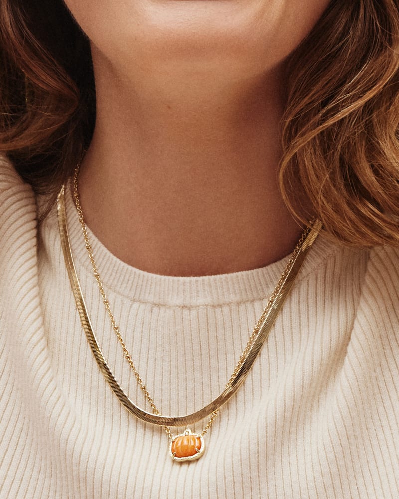 KS Pumpkin Necklace