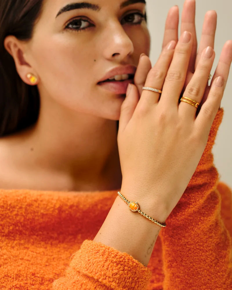 KS Pumpkin Stretch Bracelet