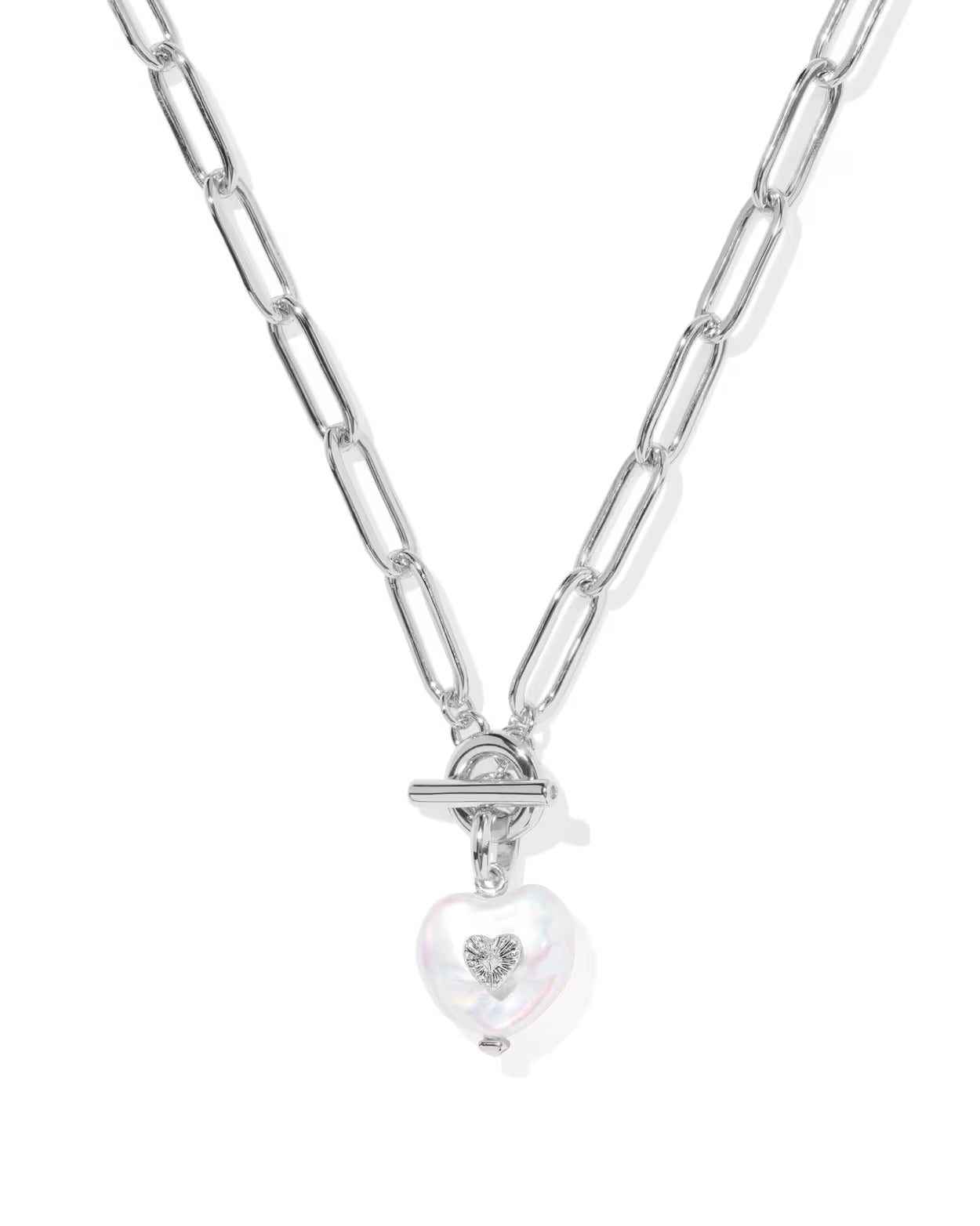 KS Sasha Heart Short Pendant Necklace