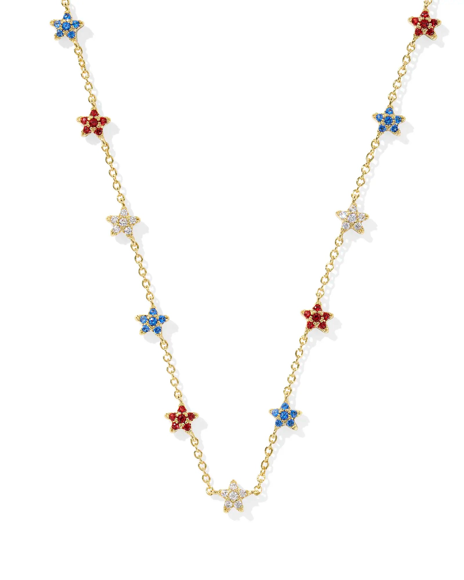 KS Sierra Star Crystal Strand Necklace