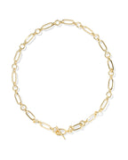 KS Sylvia Metal Link and Chain Necklace