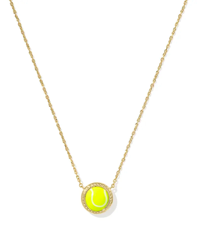 KS Tennis Pendant Necklace