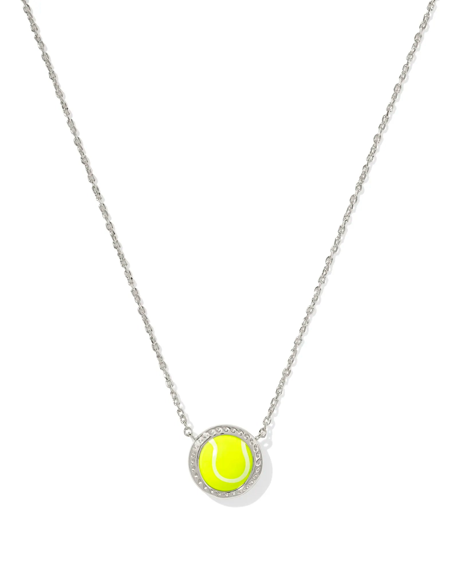 KS Tennis Pendant Necklace