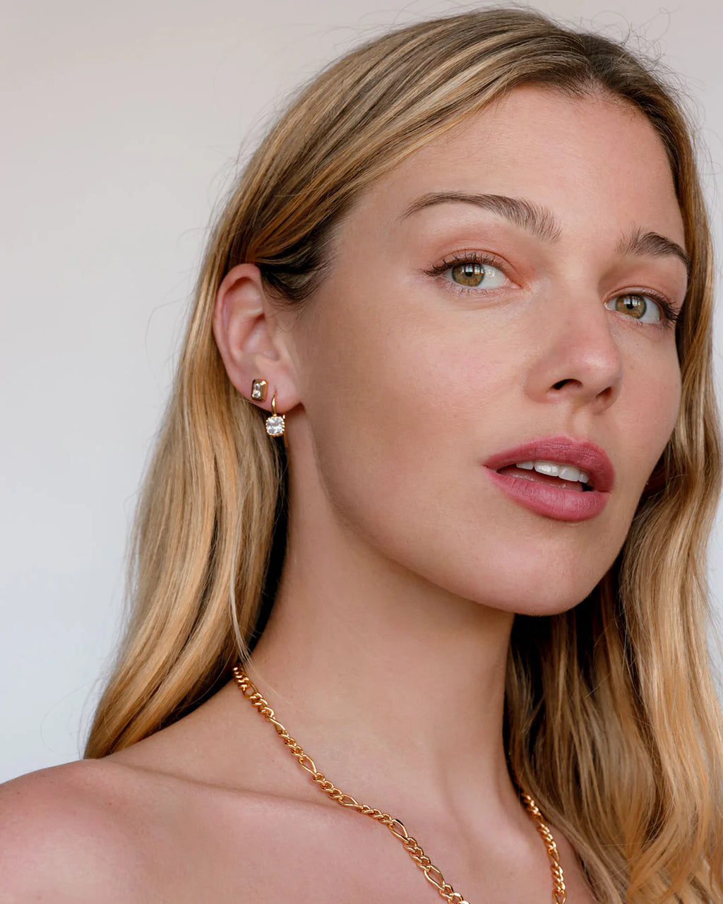 LAJ Classique Cushion Hook Earrings