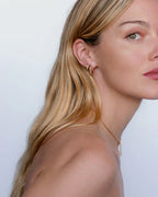 LAJ Mini Snake Chain Hoops