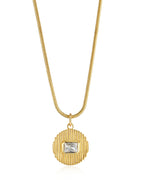 LAJ Le Signe Pendant Necklace