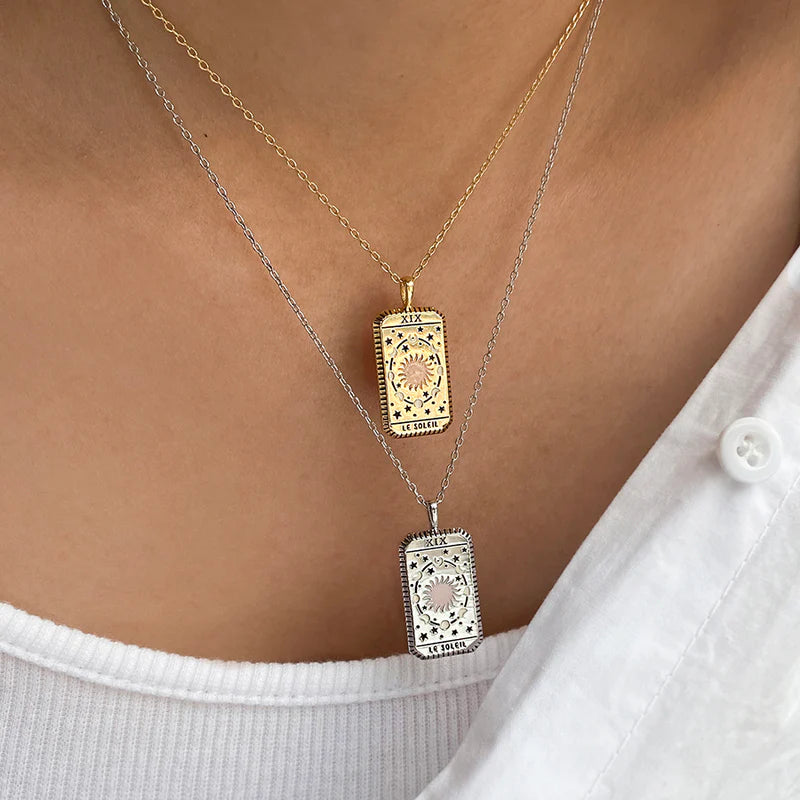WCO Le Soleil Tarot Necklace