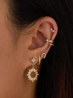 WCO Lucky Flat Back Earring