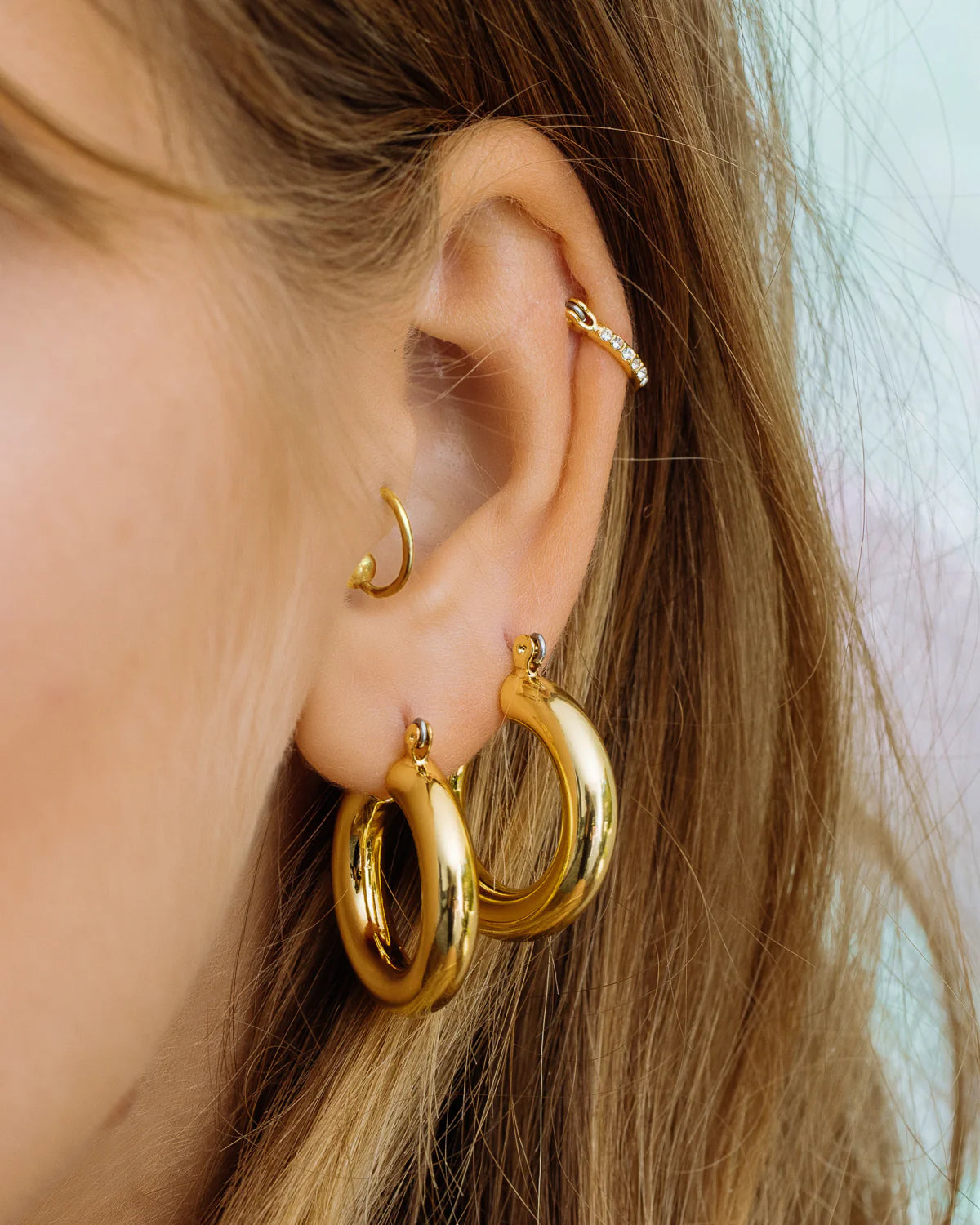 LAJ Baby Amalfi Tube Hoops