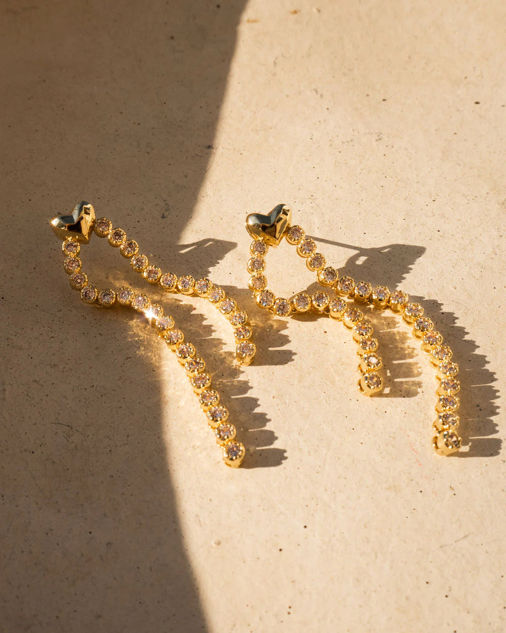 LAJ Molten Heart Cascading Stud