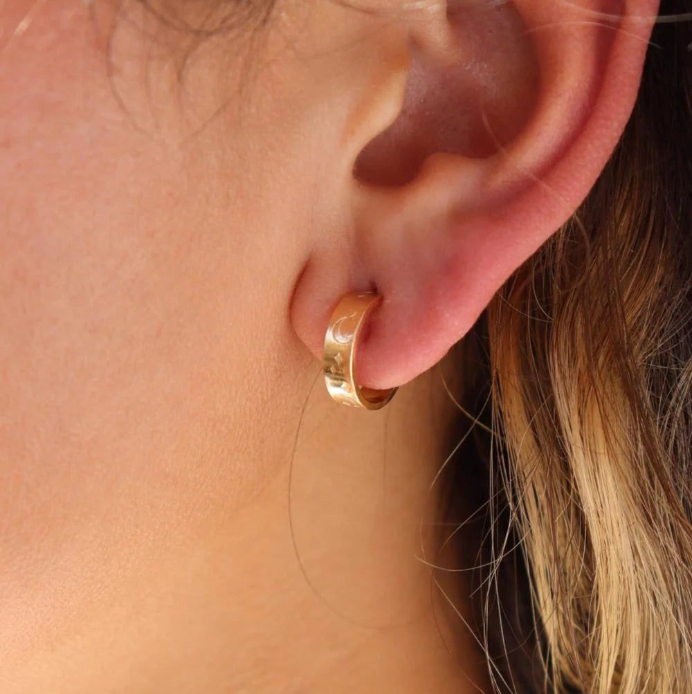 TKN Starry Night Huggie Earrings