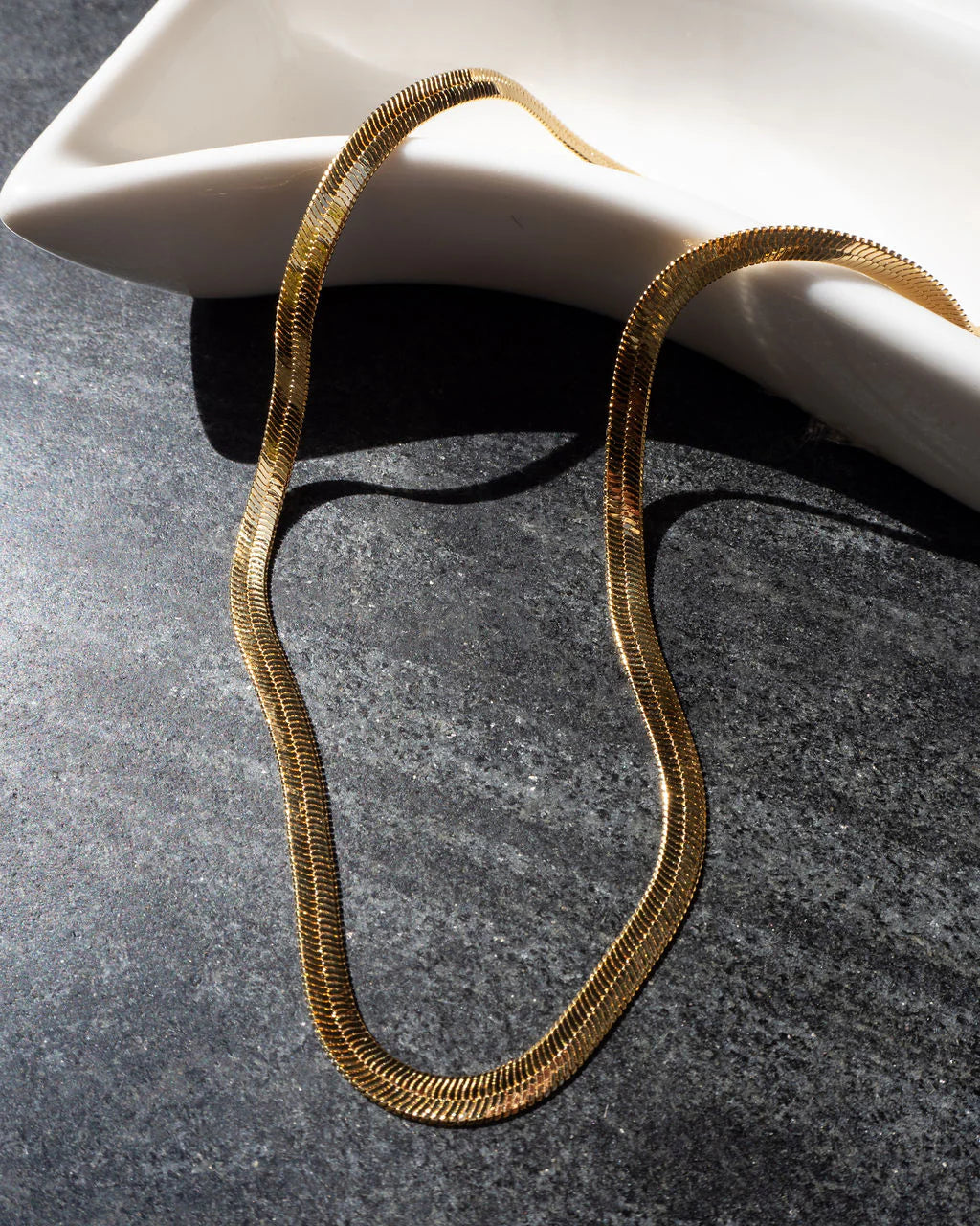 LAJ Classique Herringbone Chain