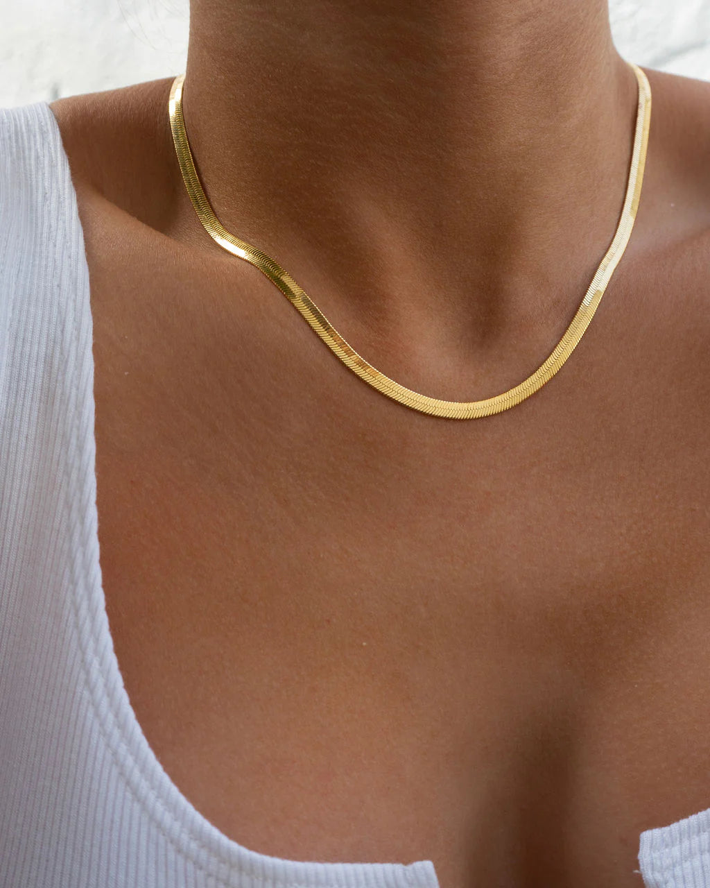 LAJ Classique Herringbone Chain