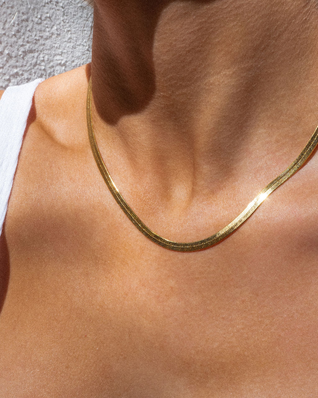LAJ Classique Herringbone Chain