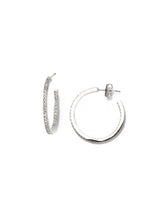 Load image into Gallery viewer, Tai CZ Hoop Earrings
