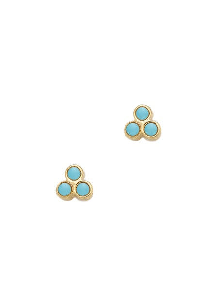 Tai Triple Dot Stud Earrings