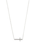 Tai Cross CZ Necklace