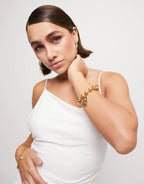 UNO Snowflake Bracelet (Gold)