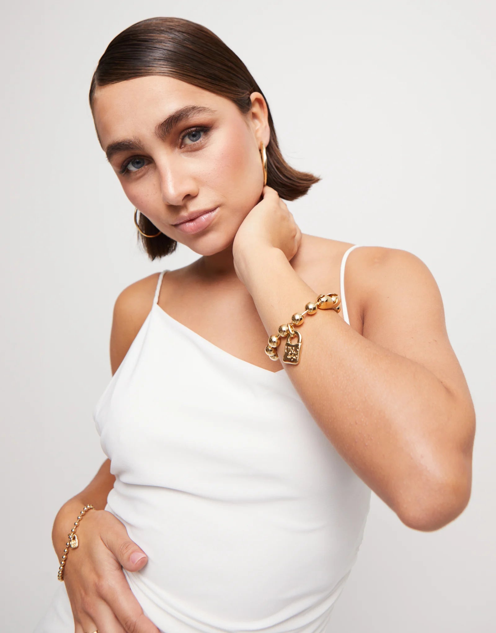 UNO Snowflake Bracelet (Gold)