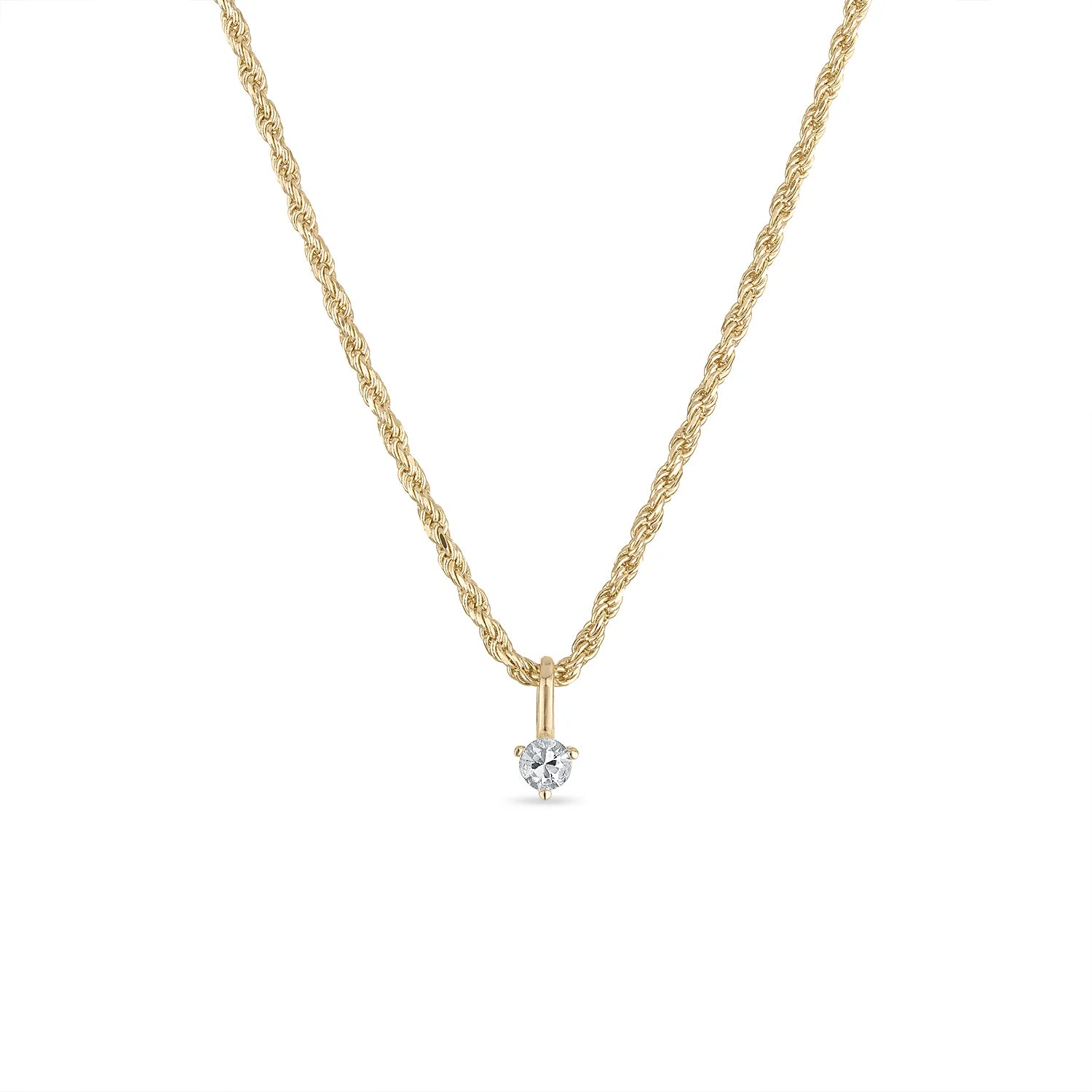 EV2 925 Rope Chain Necklace