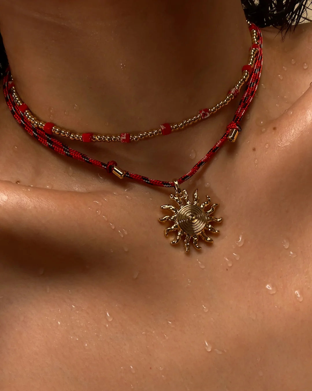 LAJ Ibiza Sun Necklace