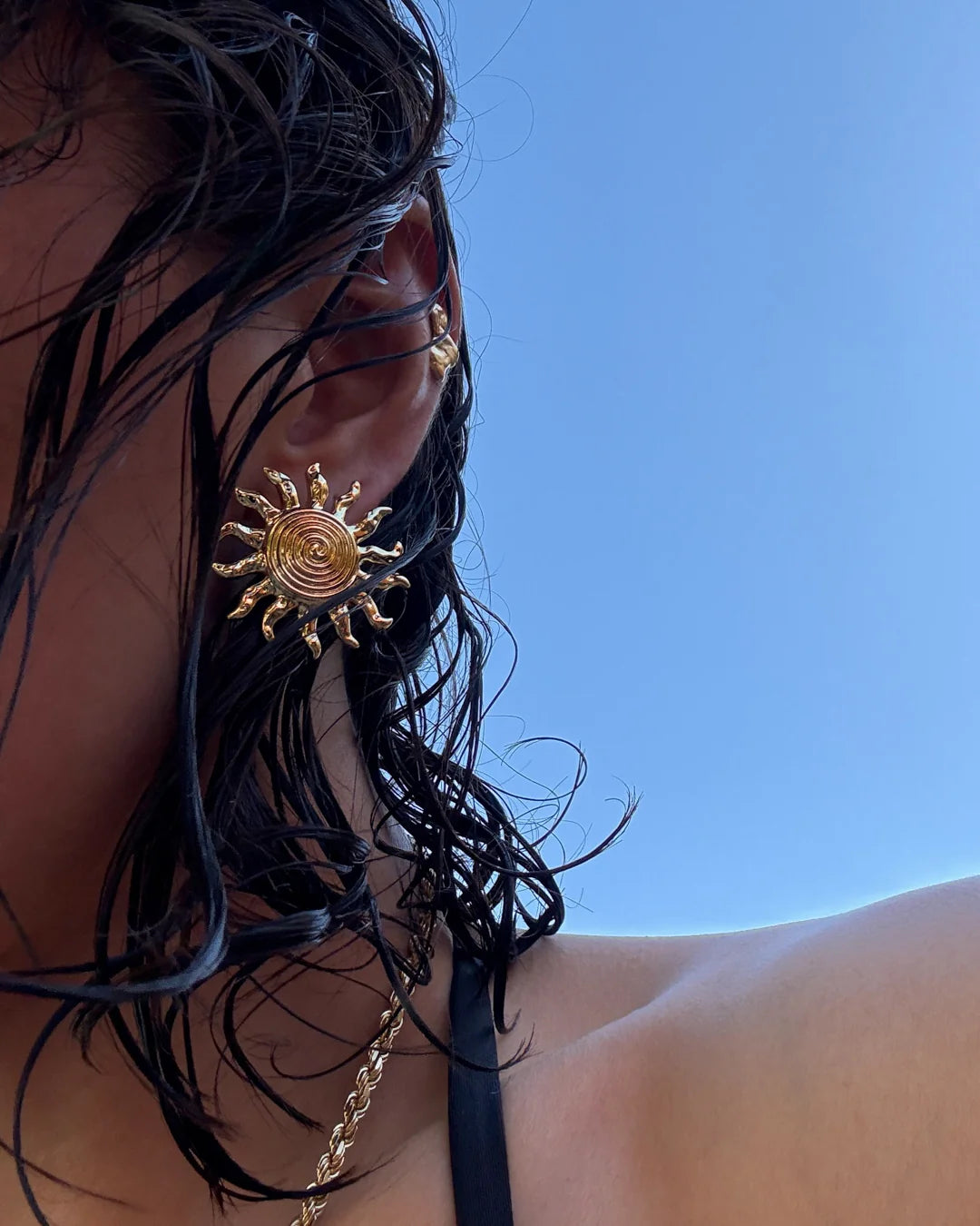 LAJ Ibiza Sun Earrings