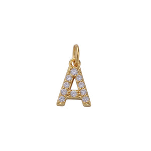 JULIA CZ Initial Charm