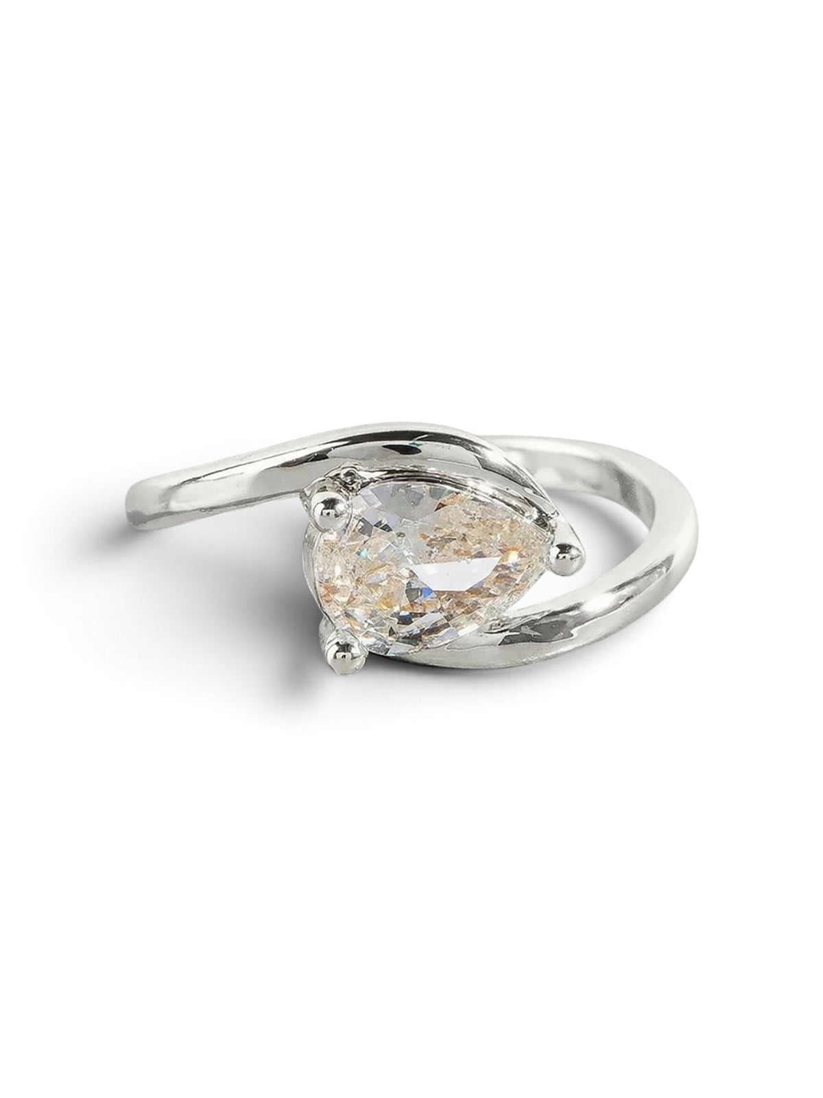 CZ Pinky Ring