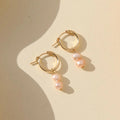TKN Pink Pearl Earrings