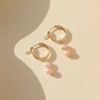 TKN Pink Pearl Earrings