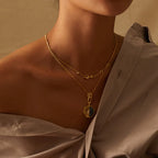 WCO Crescent Key Necklace