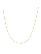 Tai 925 SAN-0021 Chain with CZ Accent