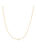 Tai 925 SAN-0021 Chain with CZ Accent