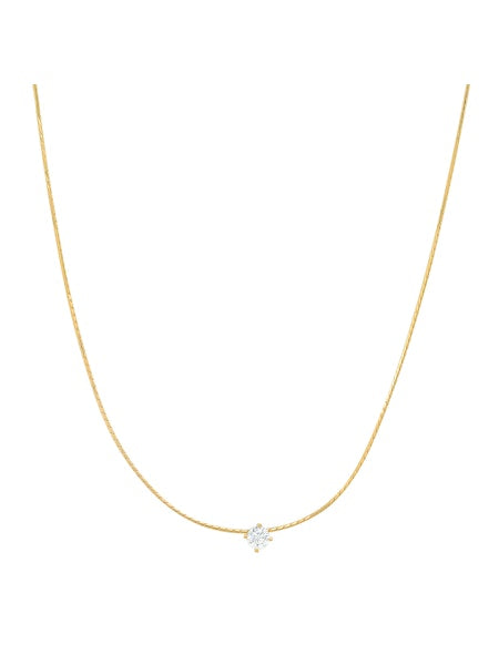 Tai 925 SAN-0021 Chain with CZ Accent