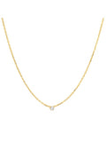 Tai 925 Chain Necklace with CZ Accent