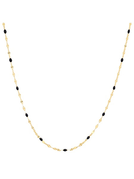 Tai 925 SAN-0149 Enamel Station Necklace