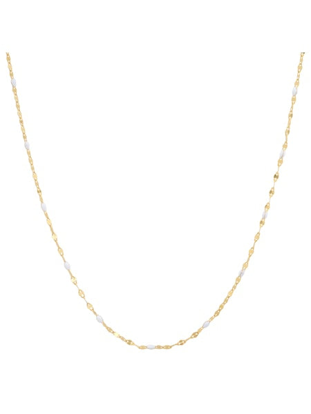 Tai 925 SAN-0149 Enamel Station Necklace