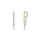 14k Vermeil Aura Mini Huggies