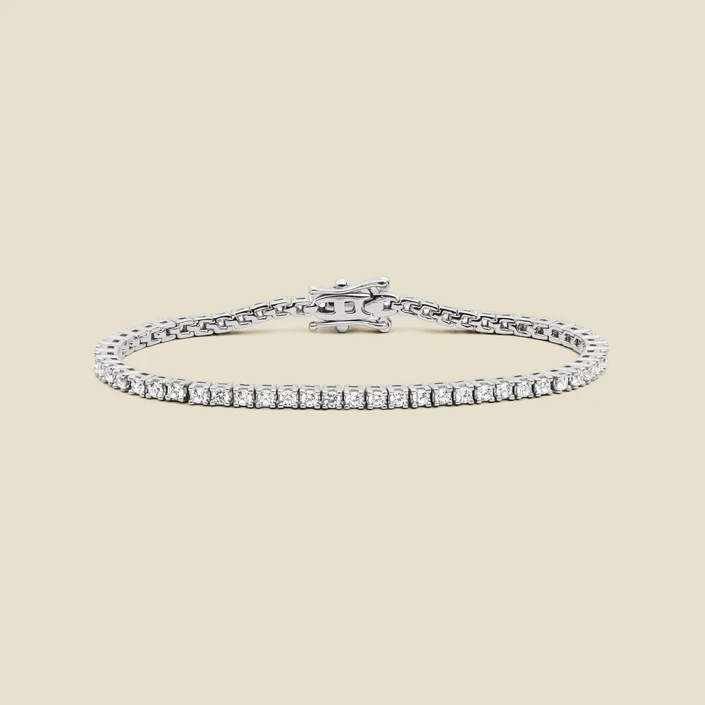 MBM CZ Prong-Set Tennis Bracelet
