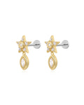LAJ Star Dangle Studs