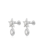 LAJ Star Dangle Studs