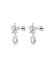 Load image into Gallery viewer, LAJ Star Dangle Studs
