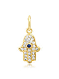 Tai CZ Hamsa Pendant
