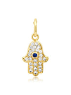 Tai CZ Hamsa Pendant