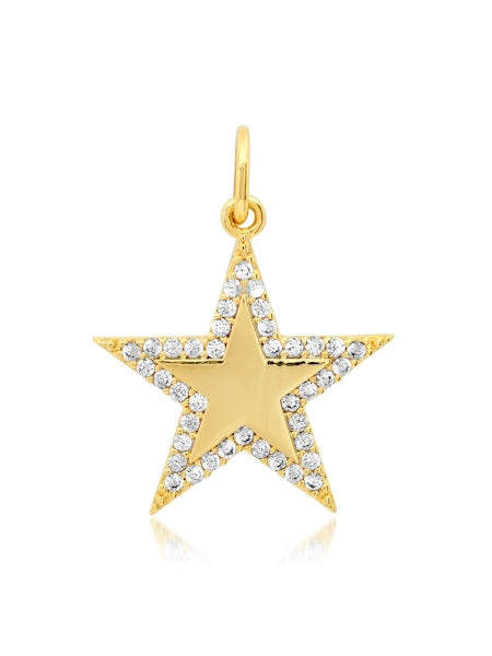 Tai Pave CZ Star Charm